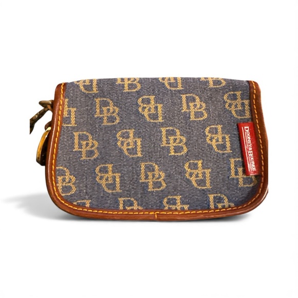 Dooney & Bourke Denim Wristlet-EUC - Picture 2 of 5